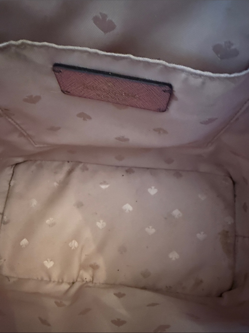 kate spade Pink Glitter Tote with Top Handles - Picture 10 of 14